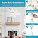 16.5 in. Screw In Small Ceiling Fan with Light for Living Room Bedroom, Dimmable Socket Fan Light with Remote-6-ErisView