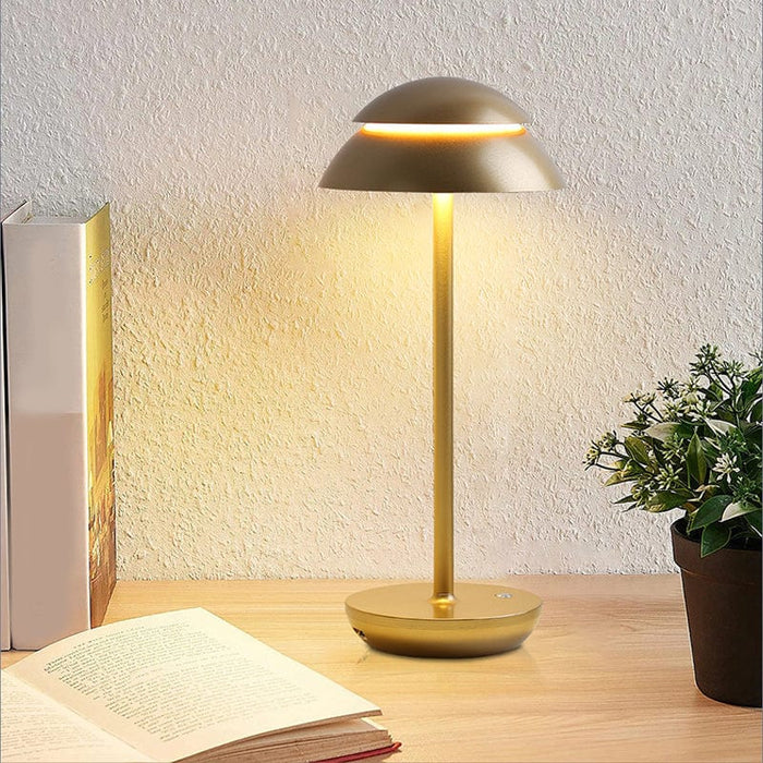Nordic Rechargeable Cordless Table Lamp Integrated LED Built-in Battery Desk Light