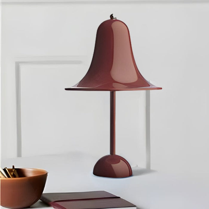 Iron LED 3 Step Dimming Nordic Pantop Portable Table Lamp