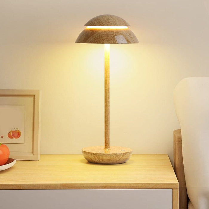 Nordic Rechargeable Cordless Table Lamp Integrated LED Built-in Battery Desk Light