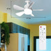 18 in. Ceiling Fan with Light, Screw In Small Remote Control Ceiling Fans, Socket Ceiling Fans -7-ErisView