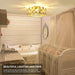 18 in. Gold Ceiling Fan with Lights and Remote Control, Noiseless, Ceiling Fan for Bedroom Living Room Dining Room Nursery Room Kids Room Girl's Room-4-ErisView