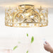 18 in. Gold Ceiling Fan with Lights and Remote Control, Noiseless, Ceiling Fan for Bedroom Living Room Dining Room Nursery Room Kids Room Girl's Room-1-ErisView