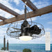 19 in. Vintage Waterproof Outdoor Fans for Pergola, Caged Enclosed Ceiling Fan with Lights, Wet Rated Outdoor Ceiling Fans with Remote for Gazebo Patio-1-ErisView