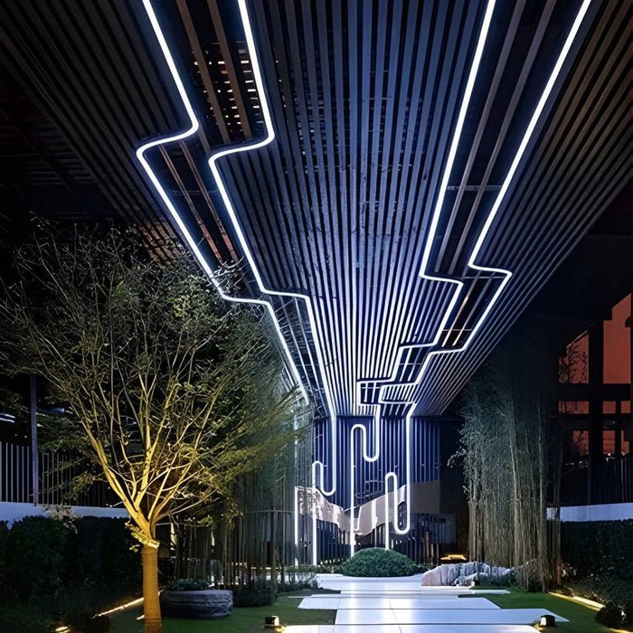 197'' Waterproof Recessed Silicone 24V Modern Flexible LED Strip Lights Linear Light