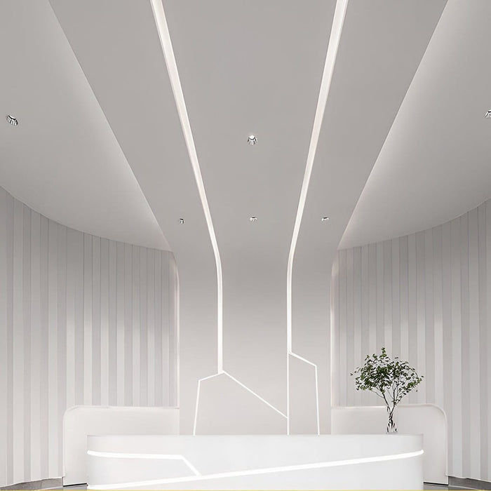 197'' Waterproof Recessed Silicone 24V Modern Flexible LED Strip Lights Linear Light