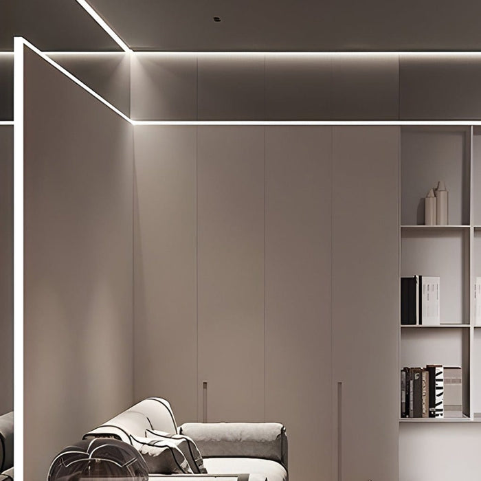 197'' Waterproof Recessed Silicone 24V Modern Flexible LED Strip Lights Linear Light