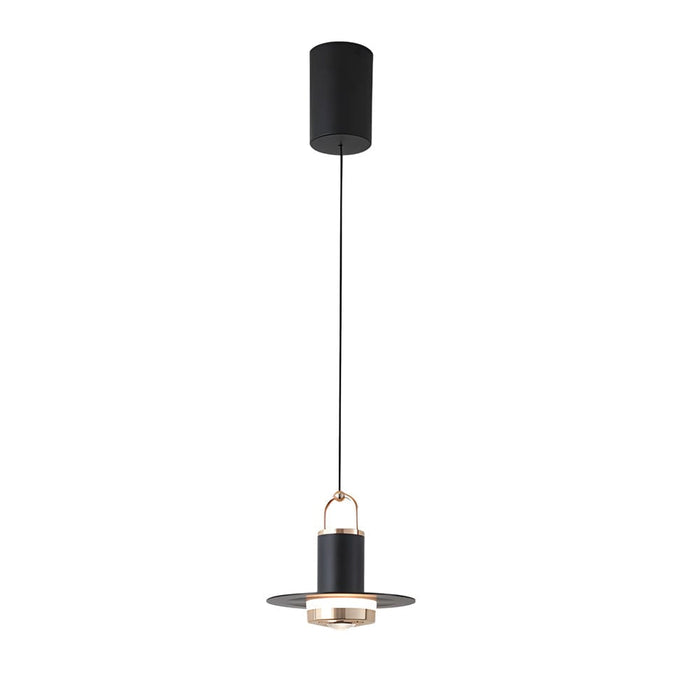 Small Simple Creative Metal Glass LED Nordic Hanging Lights Pendant Lamp