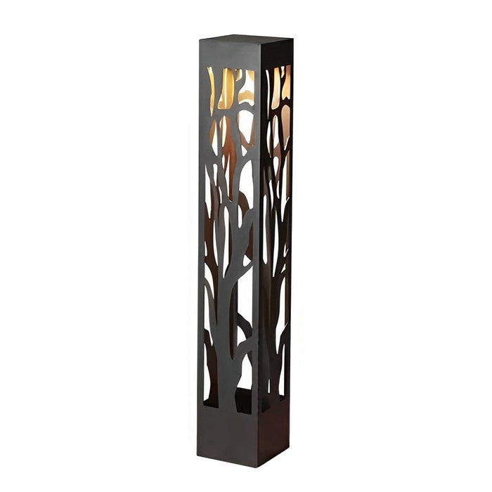 Novel Creative Hollow out Design Waterproof LED Modern Solar Lawn Lamp