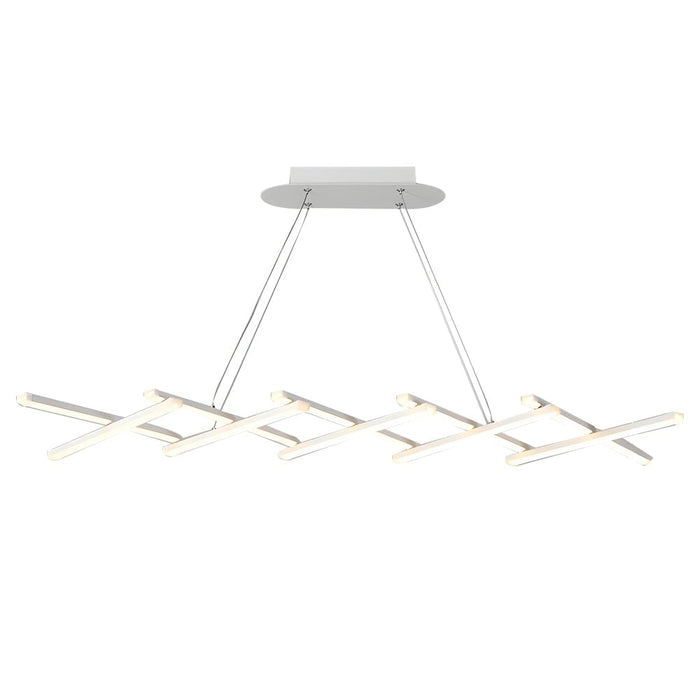 Retractable Strips Creative Dimmable with Remote Control LED Pendant Lights