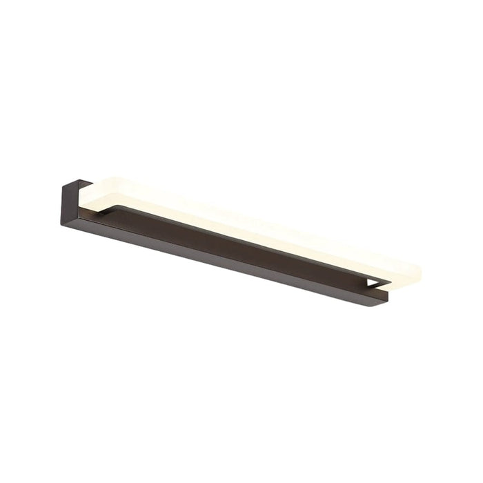 15.74'' Linear LED Vanity Light - Modern Black Bathroom Lighting Fixture