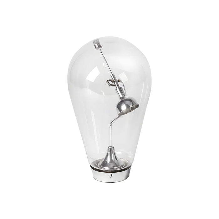 Industrial Magnet Control Glass Bulb Shaped  Blow Table Lamp Touch Dimming Desk Lamp