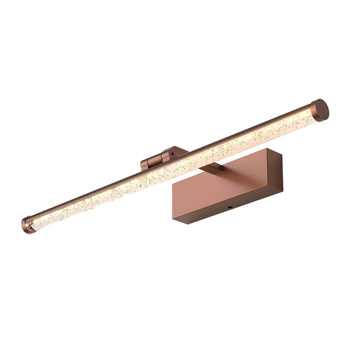 Long Acrylic Bubbles Bar Rotatable Dimmable LED Bath Vanity Light