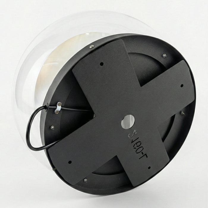 Moon Bubble Post Light - Waterproof Outdoor Pillar Lamp / Double Layer Landscape Lighting