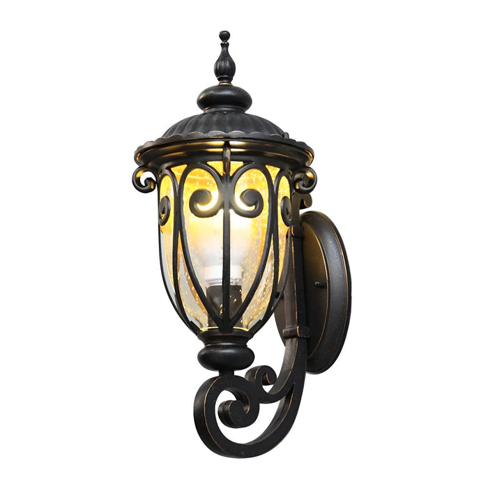 Waterproof Aluminum Bubbles Glass European-Style Outdoor Wall Lights