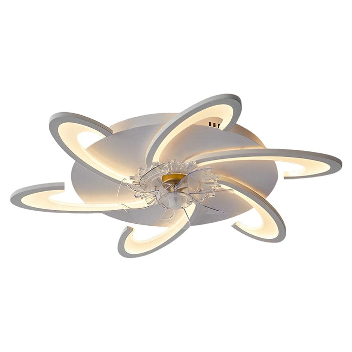 Windmill Shape LED Minimalist Modern Invisible Bladeless Ceiling Fans