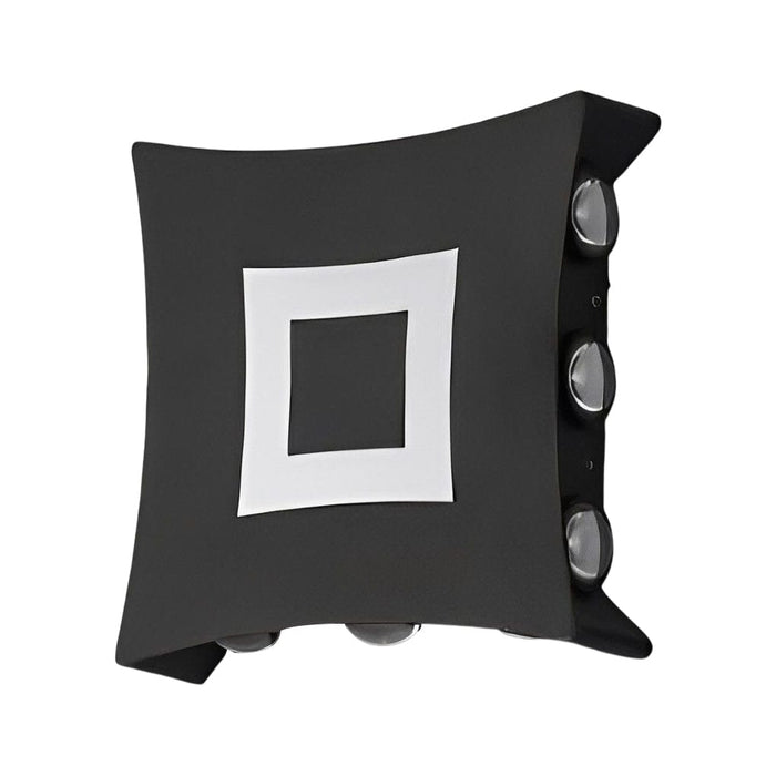 Unique Star Up and Down Lighting LED Waterproof Black Modern Wall Lamp