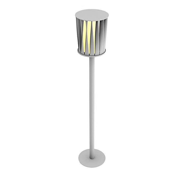 Ip65 Stainless Steel Floor Lamp with LED Outdoor Waterproof Standing Lamp