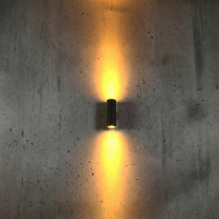 Waterproof Outdoor Up and Down LED Exterior Wall Light - Adjustable Beam / Modern Design, Durable Aluminum Construction