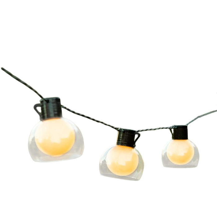 Battery Operated USB Solar 40 Lights LED Bulbs Outdoor String Lights