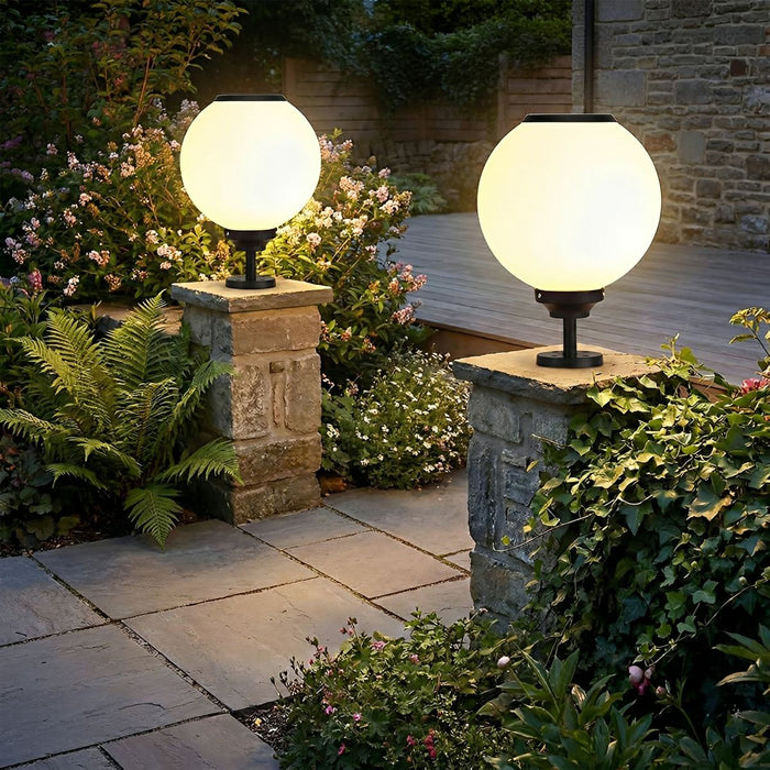 Solar Powered LED Post Cap Light, Dusk to Dawn Sensor, Waterproof for 4x4/5x5/6x6 Fence Deck or Patio