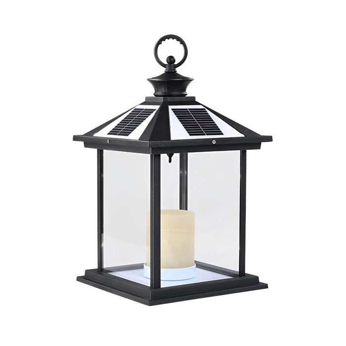 Retro Waterproof Intelligent LED European Style Solar Fence Post Lights
