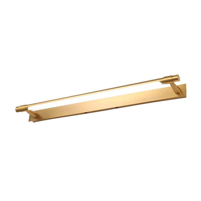 120° Rotatable Metallic Strip LED Bath Bar Dimmable Vanity Light. 18.9''/24.8'' L