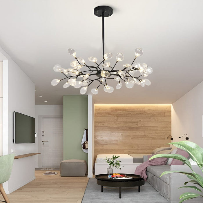 Branches Metal Acrylic Nordic Chandelier Ceiling Light Hanging Lamp
