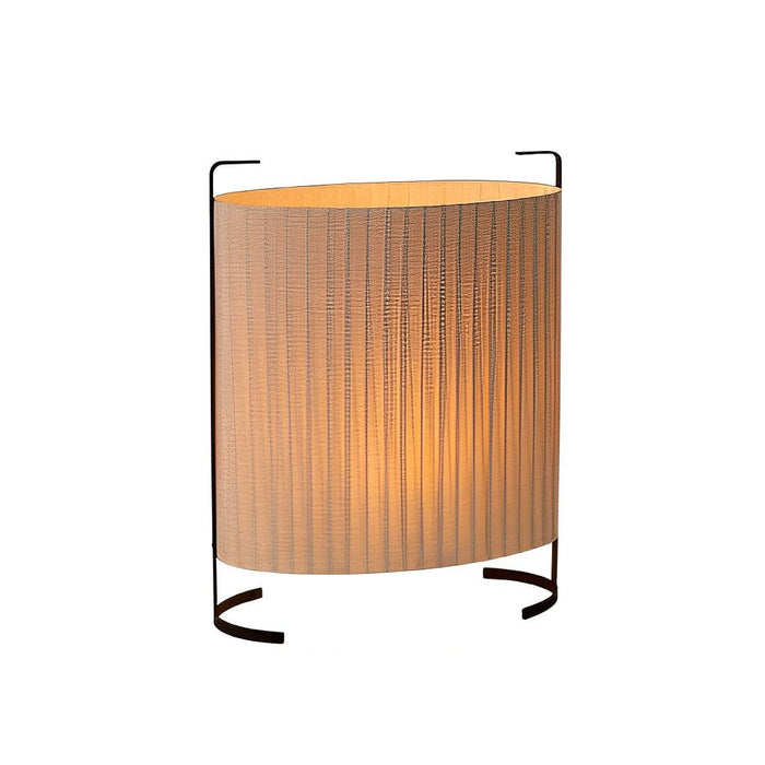 Aluminum 42'' Novelty Floor Lamp with Fabric Shade Outdoor Standing Lamp
