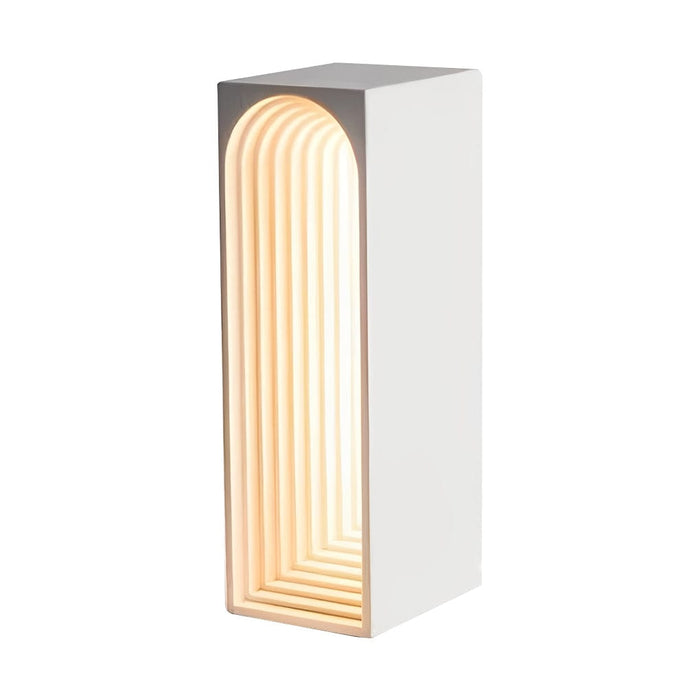 Nordic Arch Concrete Table Lamp USB Dimmable LED Cement Night Light