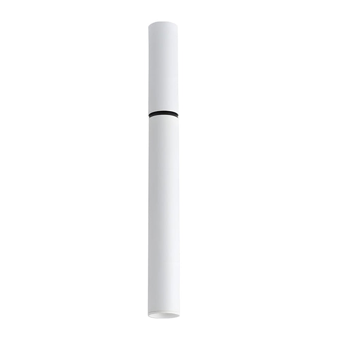 White Adjustable Cylinder Ceiling Spotlights - 1-Light LED 3W