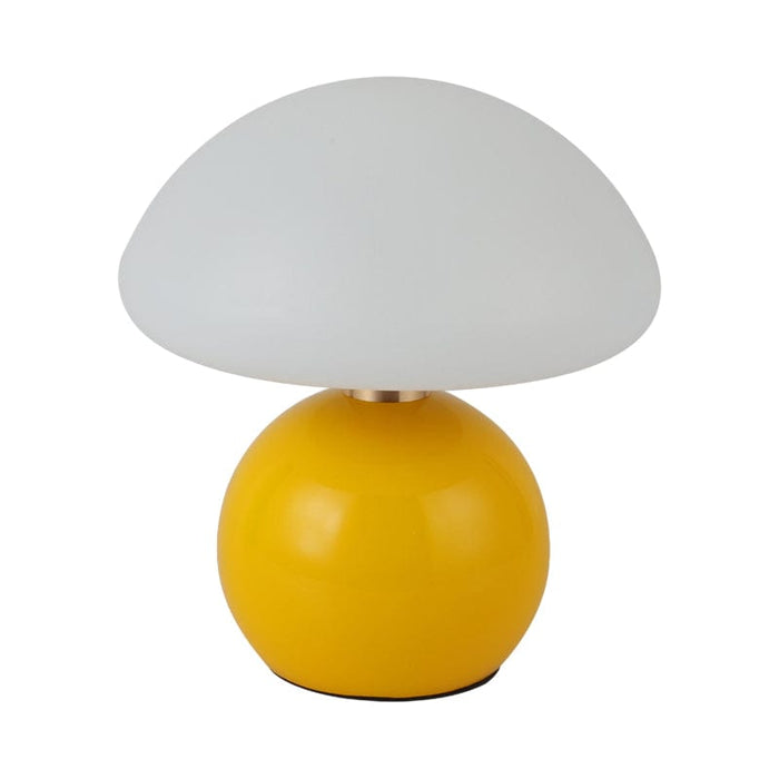 7.8'' Metal Cute Mushroom Kids' Table Lamp Touch Switch 3 Step Dimming LED Night Light