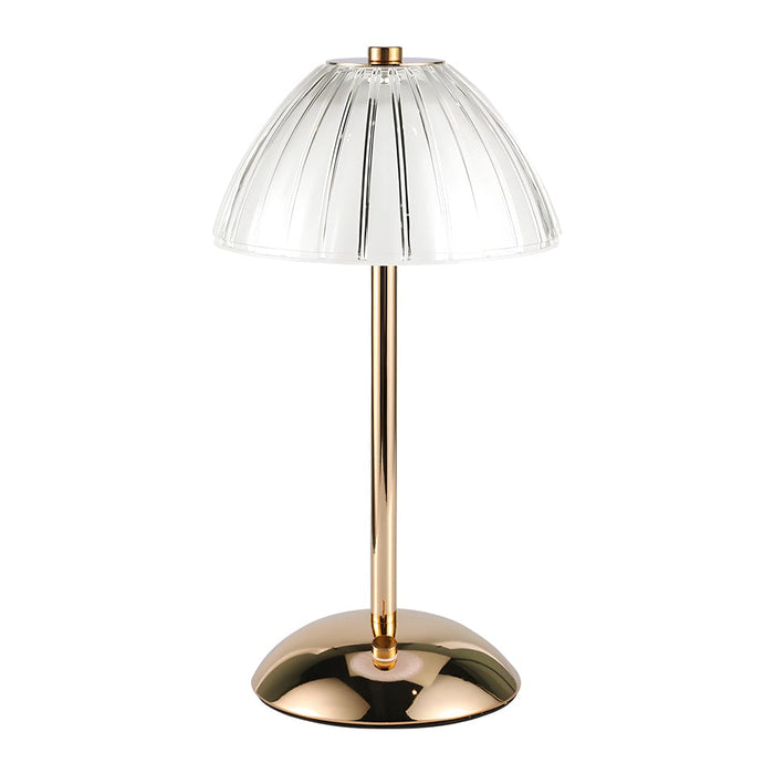 Touch Sensor Dome Shade Dome Base Table Lamp with Slim Bar