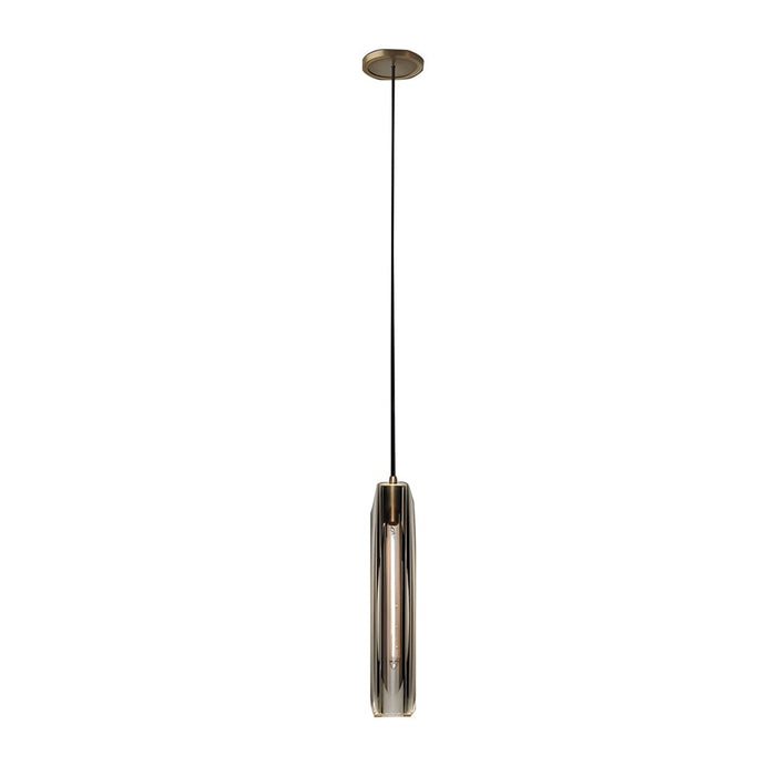 Long Glass Crystal Tungsten Filament LED Bulb Post-Modern Pendant Lights