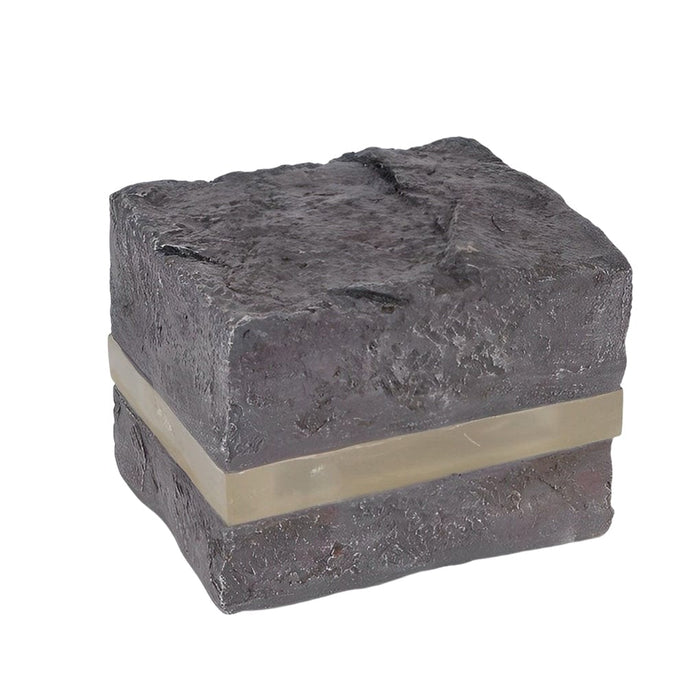 Resin Stone Shaped Waterproof 12V LED Modern Outdoor Lights Lawn Lamp