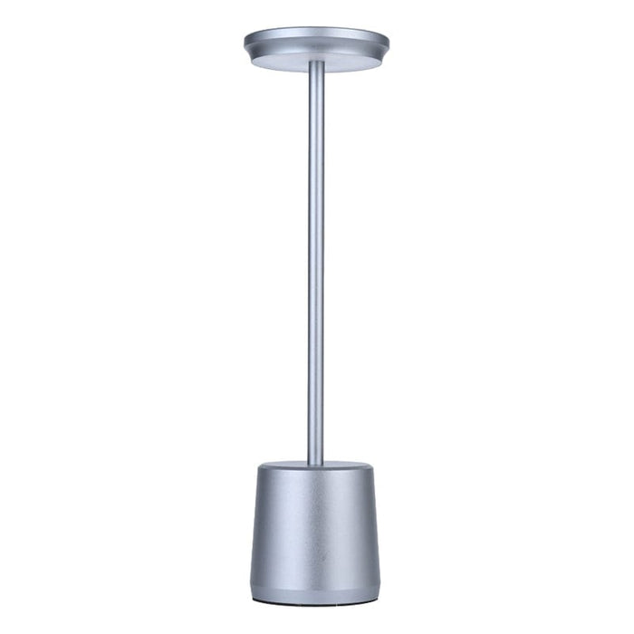 Aluminum  Integrated LED Cordless Rechargeable Portable Touch Table Lamp Built-in Battery Reading Light