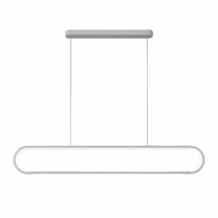 Minimalist Strip Stepless Dimming LED Modern Chandelier Hanging Lamp
