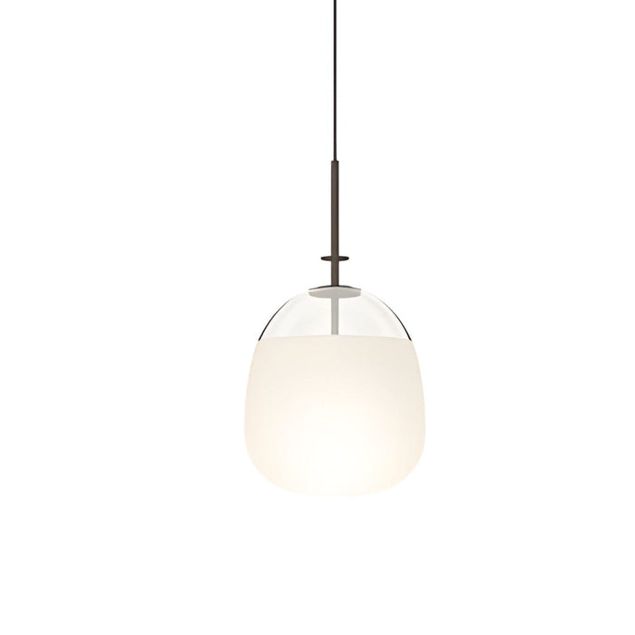 Simple Glass Iron UFO Ball LED Decorative Postmodern Chandeliers Lamp