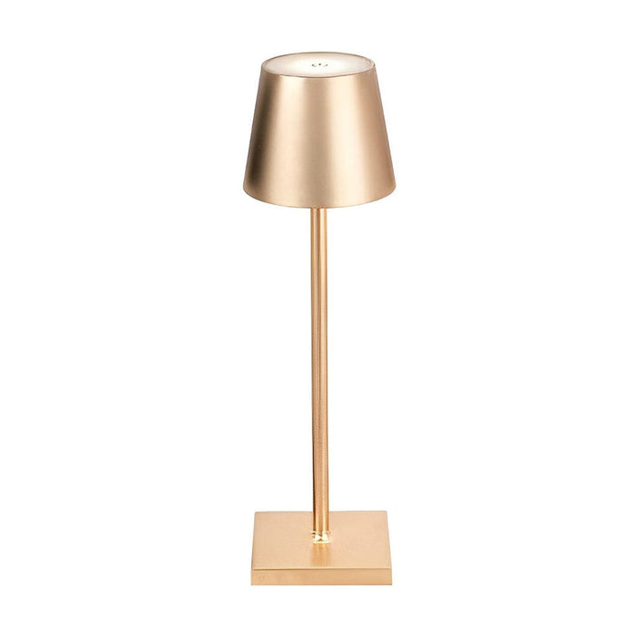Aluminum Rechargeable Portable Touch-Control Table Lamp LED Stepless Dimming Desk Light