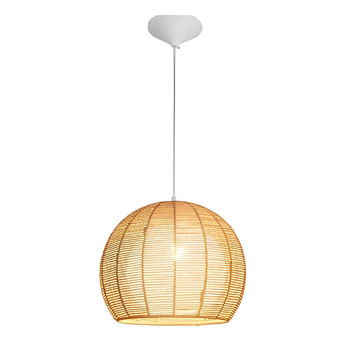 Creative Rattan Rope Woven Lantern LED Nordic Chandelier Pendant Lights