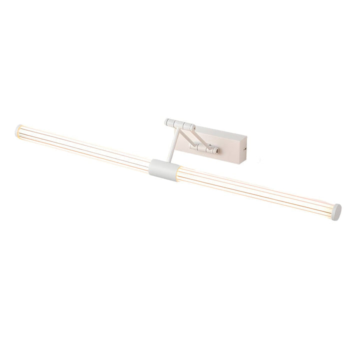 Foldable Metallic Acrylic Strip LED Vanity Light with Two Adjustable Joints