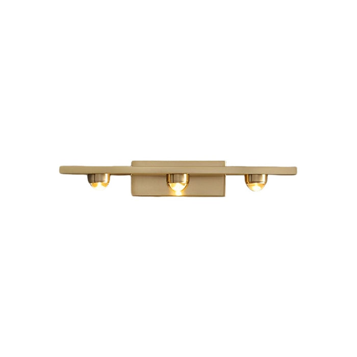 3/4 Lights Copper LED Wall Washer Projection Nordic Wall Lamp Wall Sconces