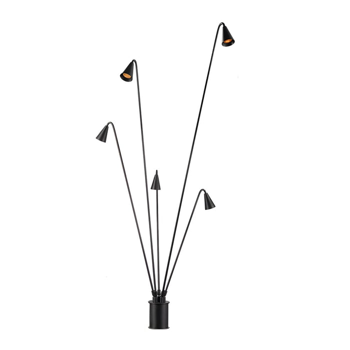 Brisa Triple Outdoor Ground-installed LED Floor Lamp