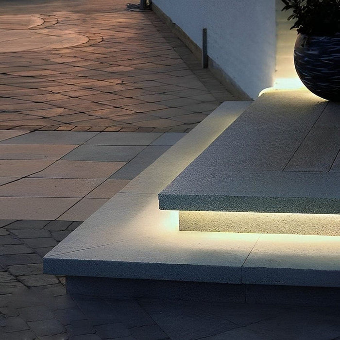 Waterproof Recessed LED Stair Lighting Modern Flexible Linear Light