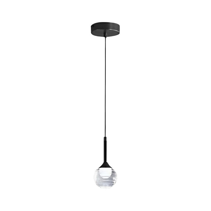 Simple Screw Thread Acrylic Ball Luxury Long Line Nordic Pendant Lights