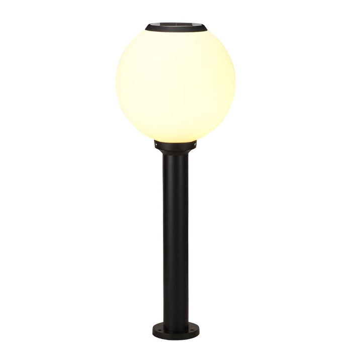 Waterproof Round LED Three Step Dimming Modern Solar Pathway Lights