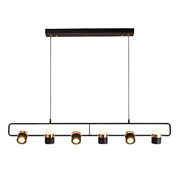 Rotatable Creative Electroplated Metal LED Nordic Chandelier Pendant Lights