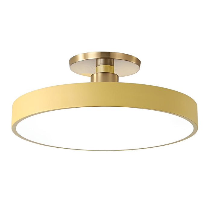 Thick Circular LED Nordic Flush Mount Lighting Ceiling Lights Pendant Light
