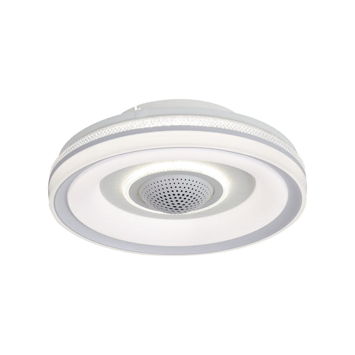 19.69-in Indoor Bladeless Smart Ceiling Fan with Remote and LED Light