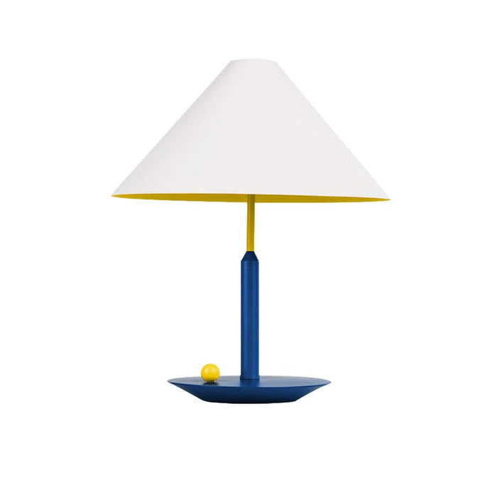 Personality Iron Mushroom Umbrella French Style Table Lamp with US Plug